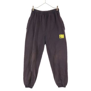 BALENCIAGA バレンシアガ USED加工 FBI スウェットパンツ ネイビー 675244