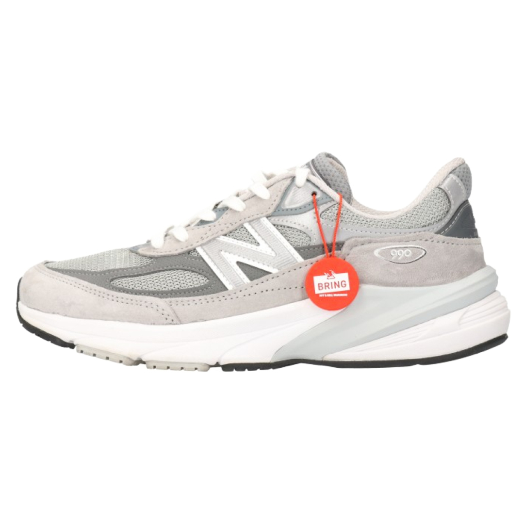 New Balance ニューバランス 990v6GL Made in USA ローカットスニーカー グレー US8/26.0cm