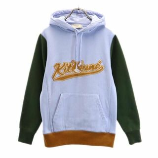 メゾンキツネ(MAISON KITSUNE')のメゾンキツネ スウェットパーカー XXS パープルブルー系 MAISON KITSUNE 長袖 裏起毛 メンズ 【中古】  【231006】(パーカー)