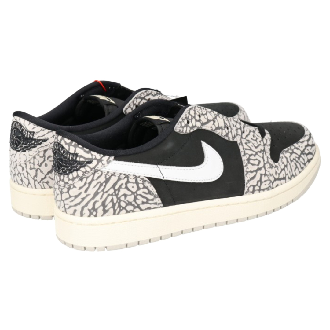 NIKE ナイキ AIR JORDAN 1 RETRO LOW OG BLACK CEMENT エア ジョーダン1 レトロ ロー ブラック セメント ローカットスニーカー US9.5/27.5cm CZ0790-001 グレー/ブラック 3