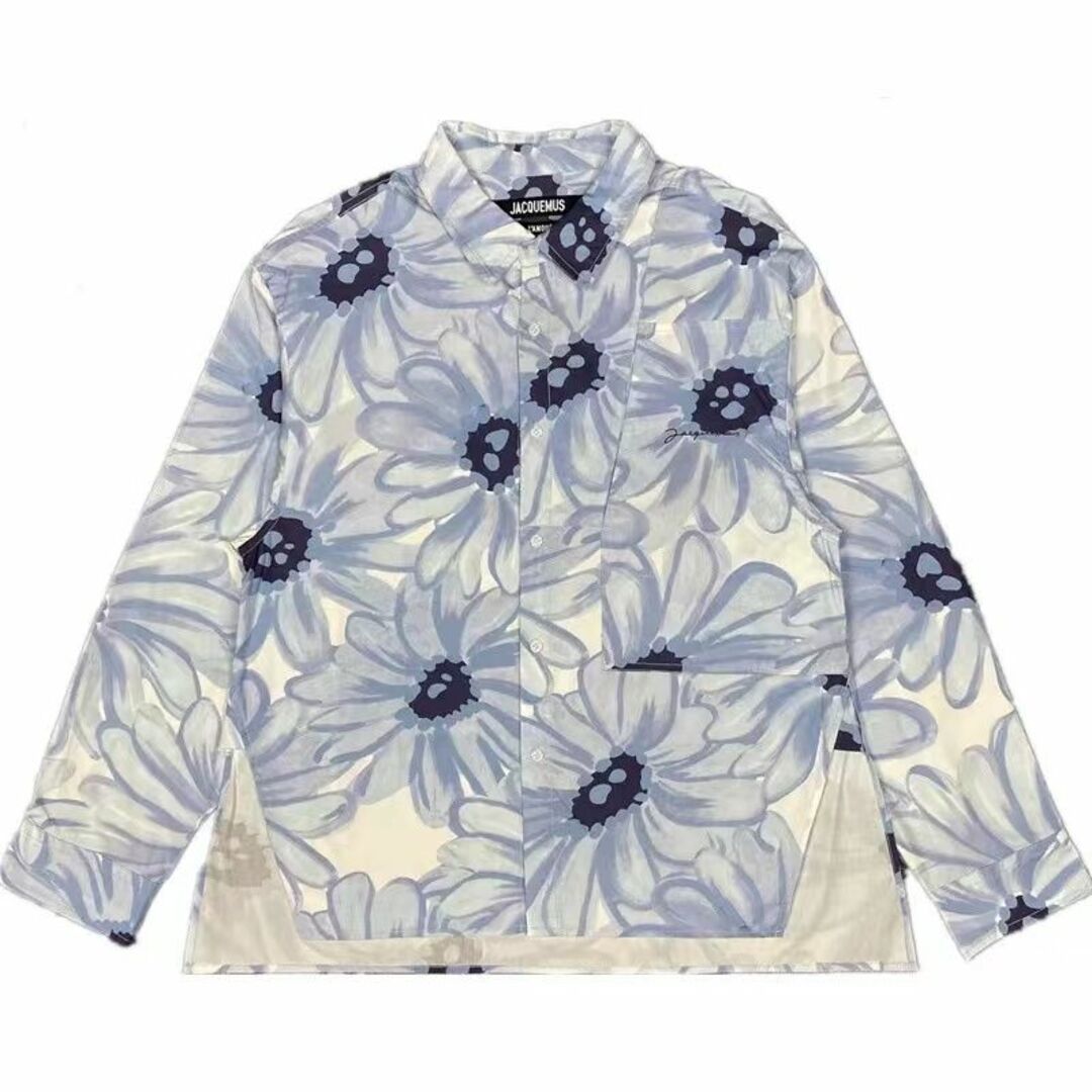 JACQUEMUS Oversized Floral Shirt