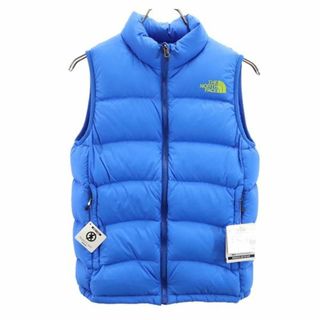 ザノースフェイス(THE NORTH FACE)のノースフェイス アウトドア NDJ91501 アコンカグア ダウンベスト 150 ボンバーブルー THE NORTH FACE キッズ 【中古】  【231006】(ジャケット/上着)