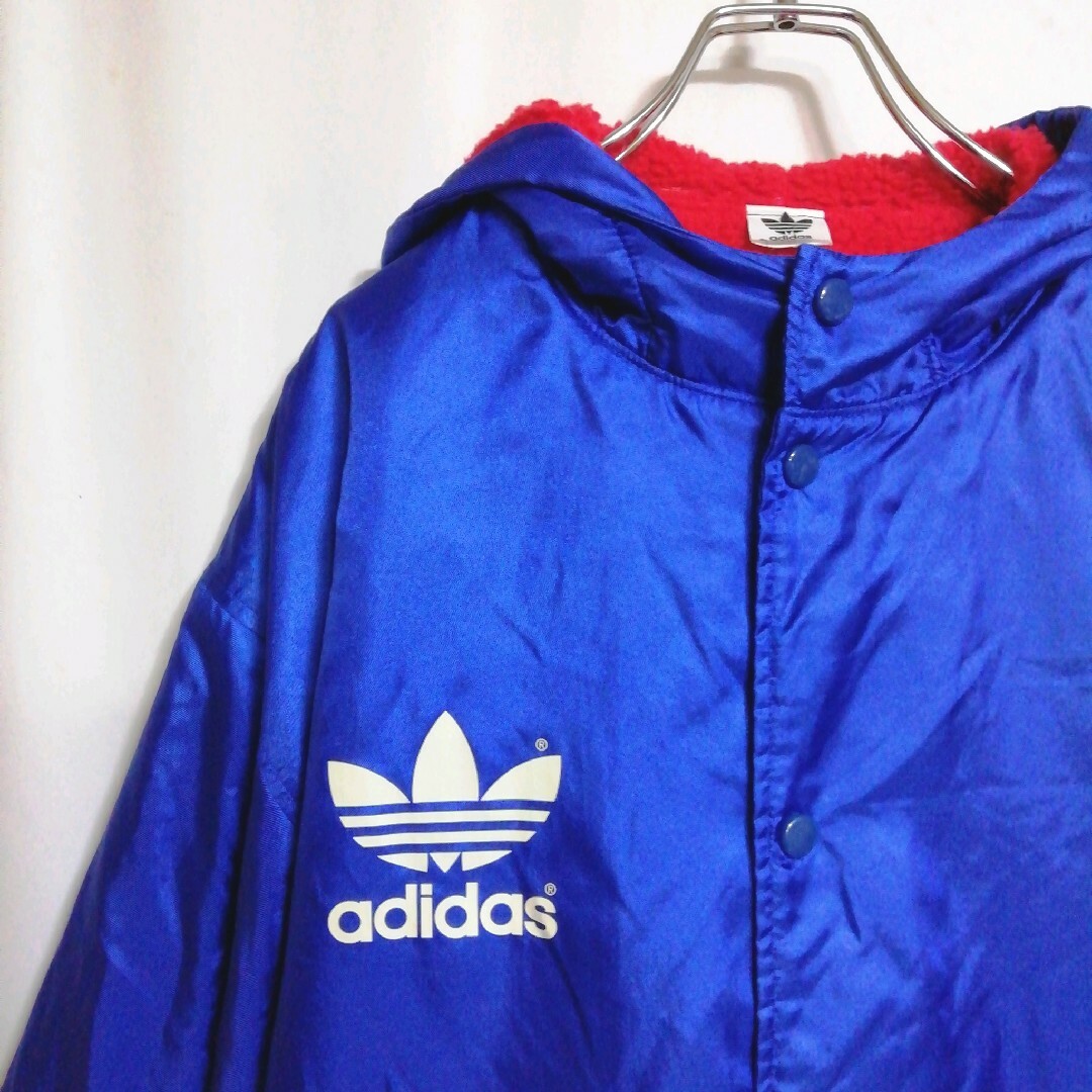 adidas - 【90s】古着 アディダス ベンチコート 厚手 裏ボアの通販 by ...