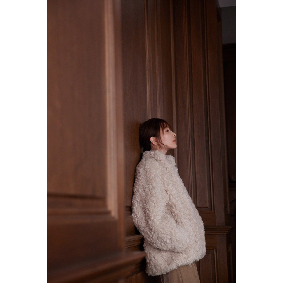 MINAMI TANAKA×CLANE CURL FUR SHORT COAT - www.sorbillomenu.com