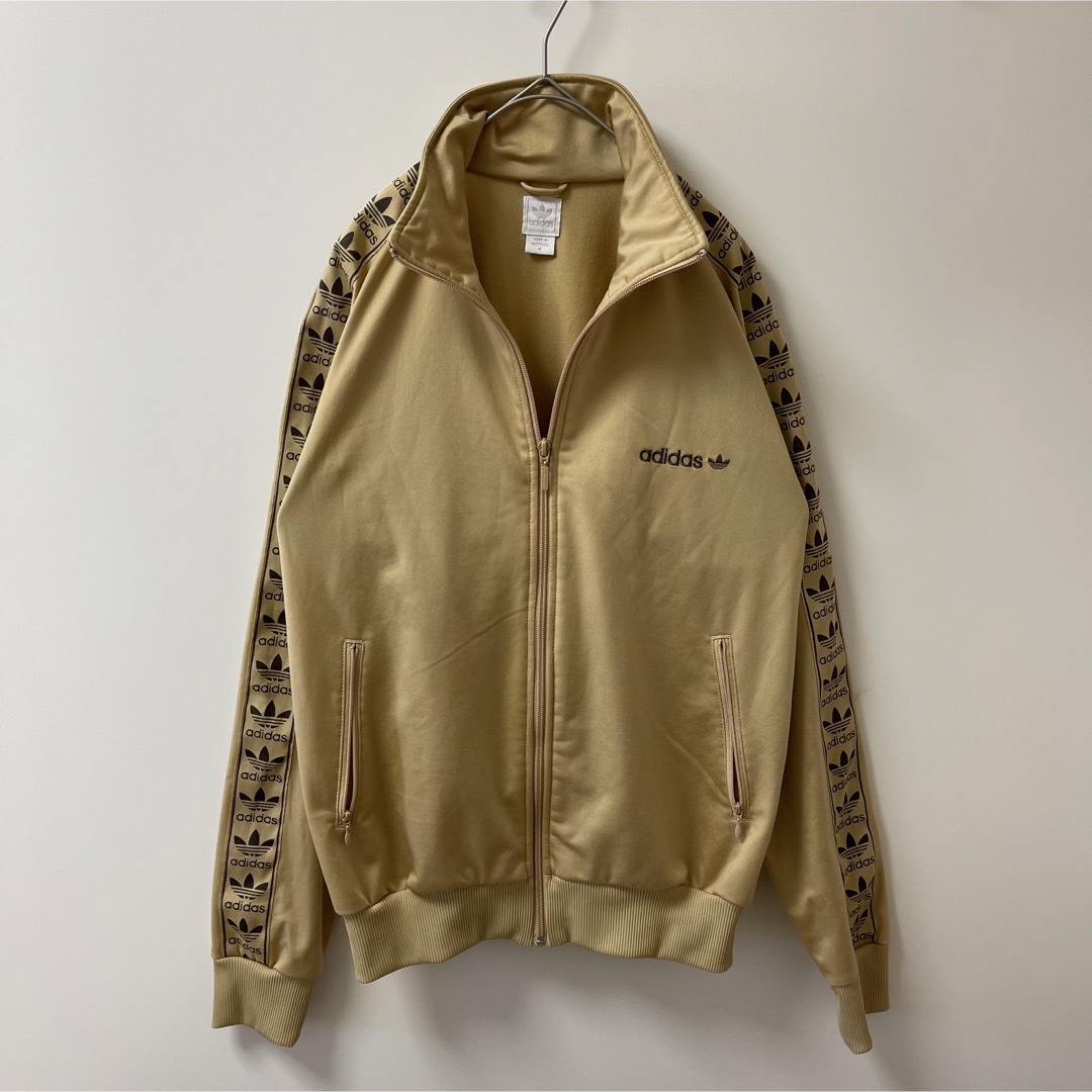 90s 　adidas セットアップ　ジャージ　トラックジャケット　ベージュ