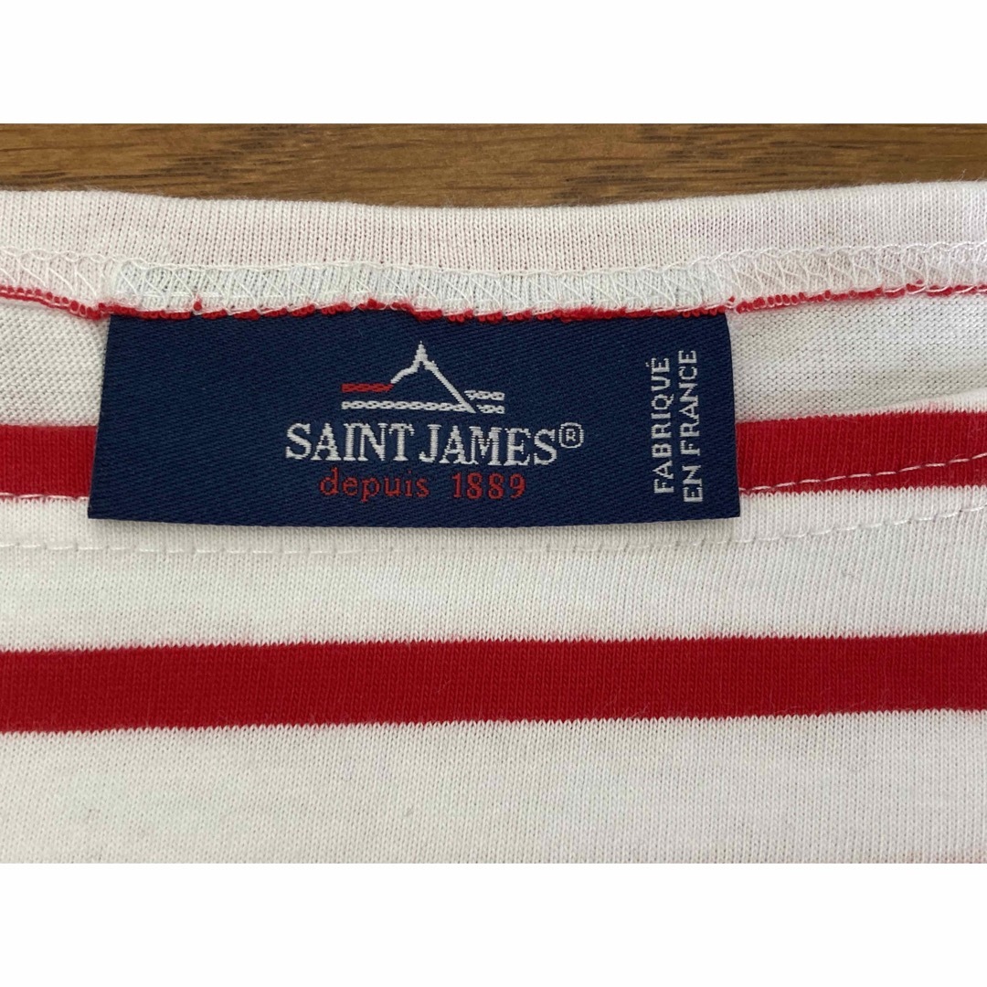 SAINT JAMES(セントジェームス)のモコ様専用　SAINT JAMES  ボーダーTシャツ レディースのトップス(Tシャツ(半袖/袖なし))の商品写真