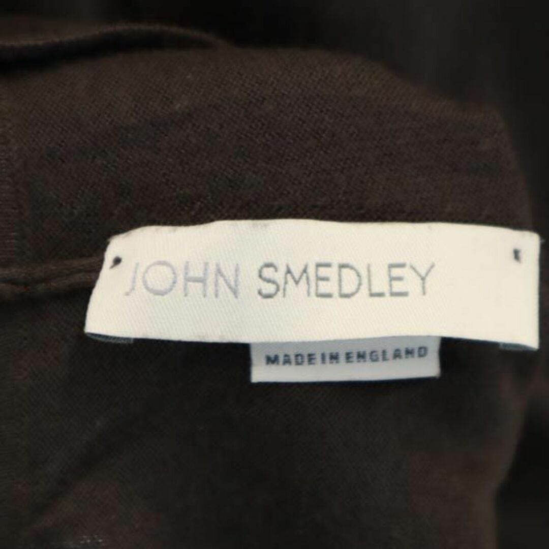 JOHN SMEDLEY(ジョンスメドレー)のジョンスメドレー イングランド ノースリーブ タートルネック ニット XS ブラウン JOHN SMEDLEY レディース 【中古】  【231006】 メール便可 レディースのトップス(ニット/セーター)の商品写真