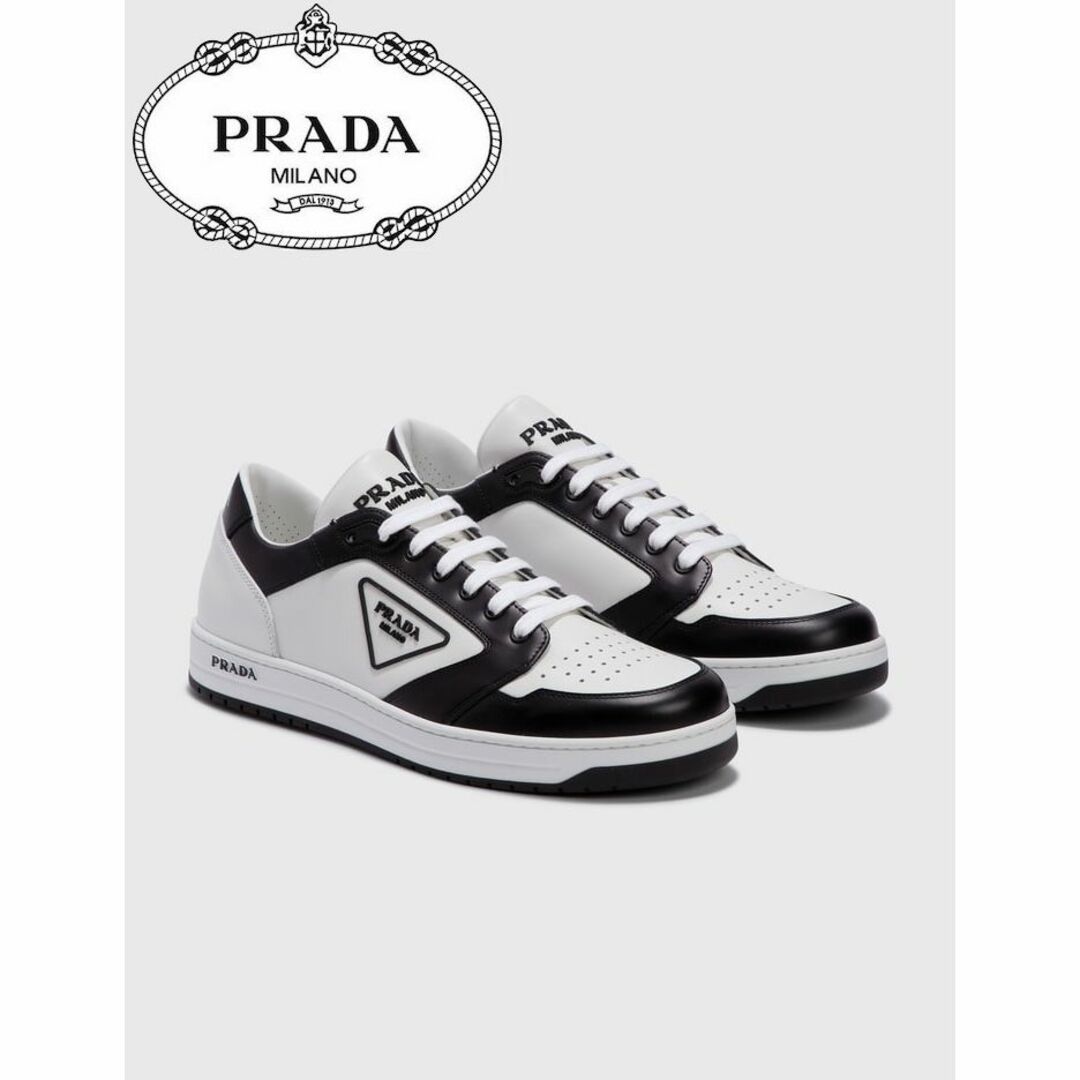 PRADA ディストリクト レザー スニーカーメンズ