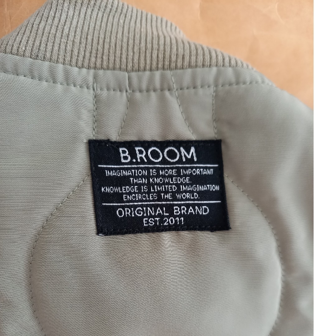 b.Room(ビールーム)の専用です★ブルゾン110 ＆リブ110　２枚セット キッズ/ベビー/マタニティのキッズ服女の子用(90cm~)(ジャケット/上着)の商品写真