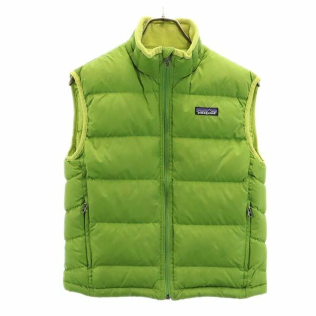 パタゴニア アウトドア ダウンベスト M 黄緑 patagonia キッズ 【中古】 【231006】 | フリマアプリ ラクマ