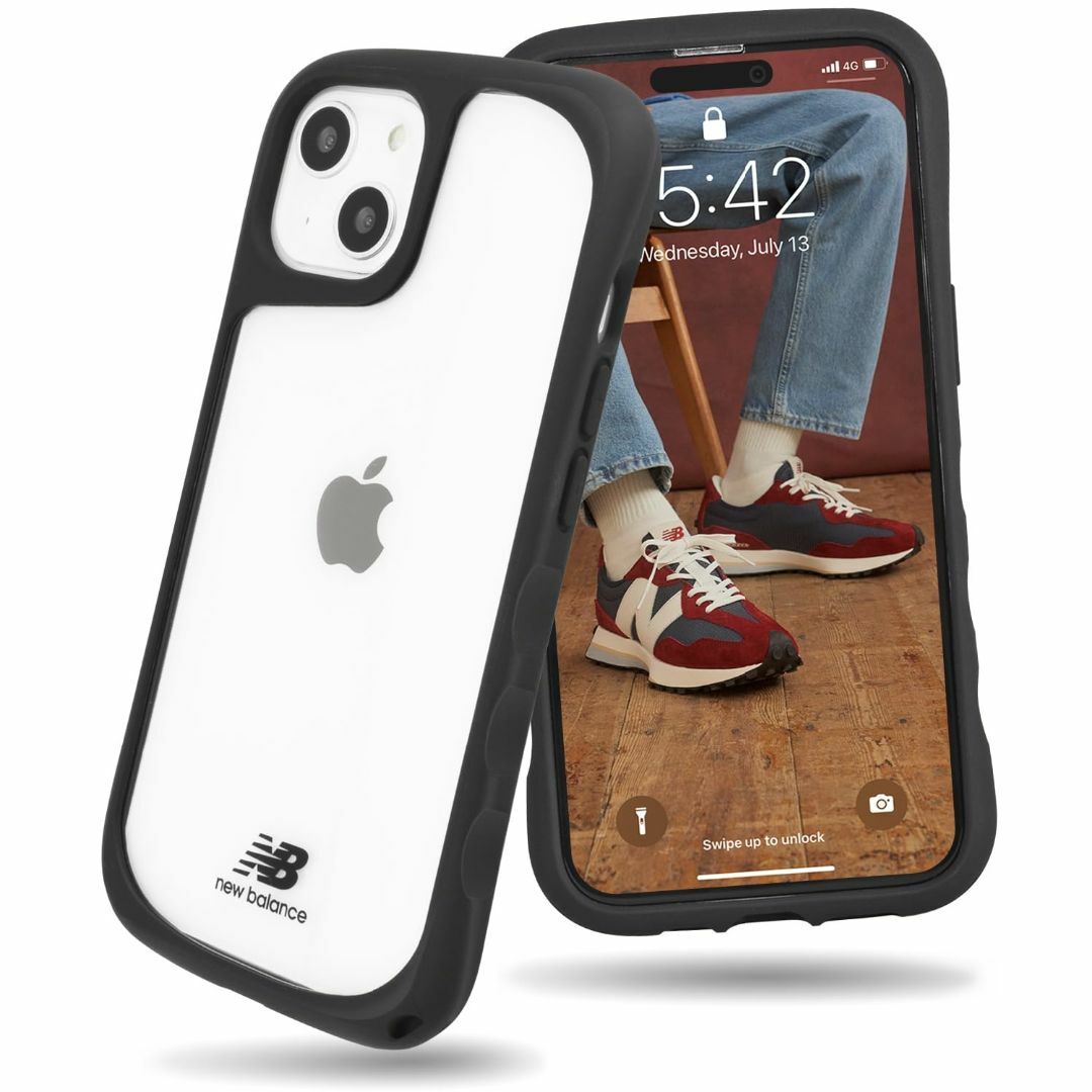 【色:ブラック】【 New Balance 正規品 】 iPhone15 対応