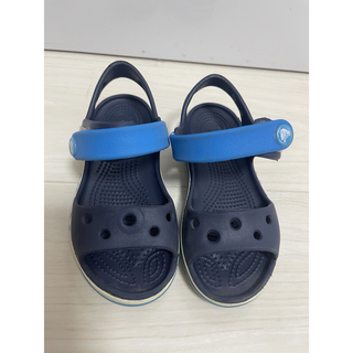 クロックス(crocs)の　crocs サンダル クロックス　男の子用　青　ブルー　16cm 16.0cm(サンダル)