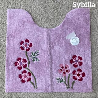 新品【Sybilla】トイレマット シビラ　アエログラフォ　約60×60