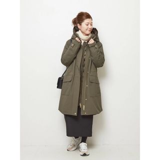 シップスフォーウィメン(SHIPS for women)のWOOIRICH LONG MILITARY コート　36サイズ(ダウンジャケット)