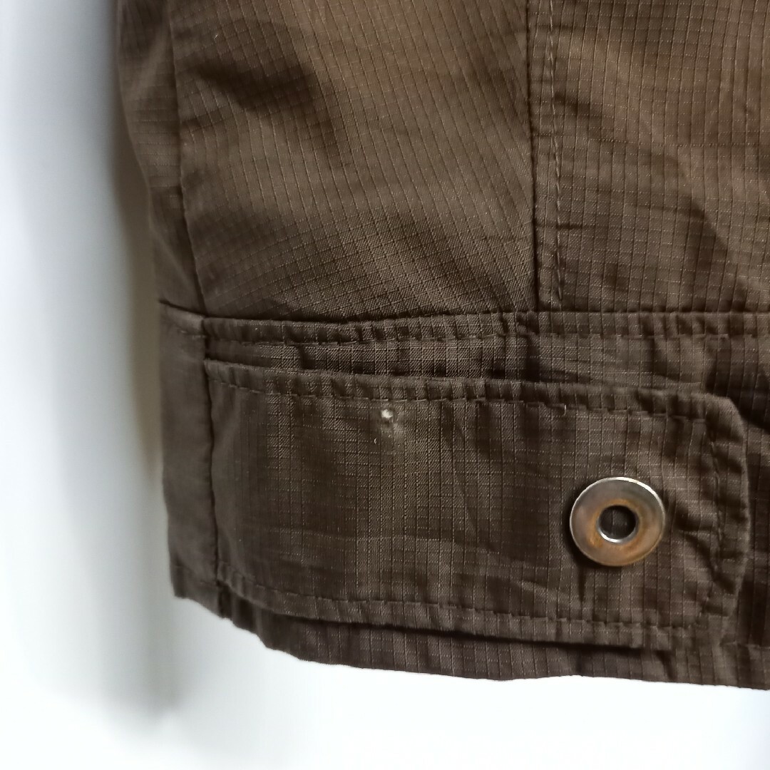 Columbia(コロンビア)のコロンビア　ナイロン　シェルジャケット　パーカー　総メッシュ　刺繍　同色ロゴ　L レディースのジャケット/アウター(ナイロンジャケット)の商品写真