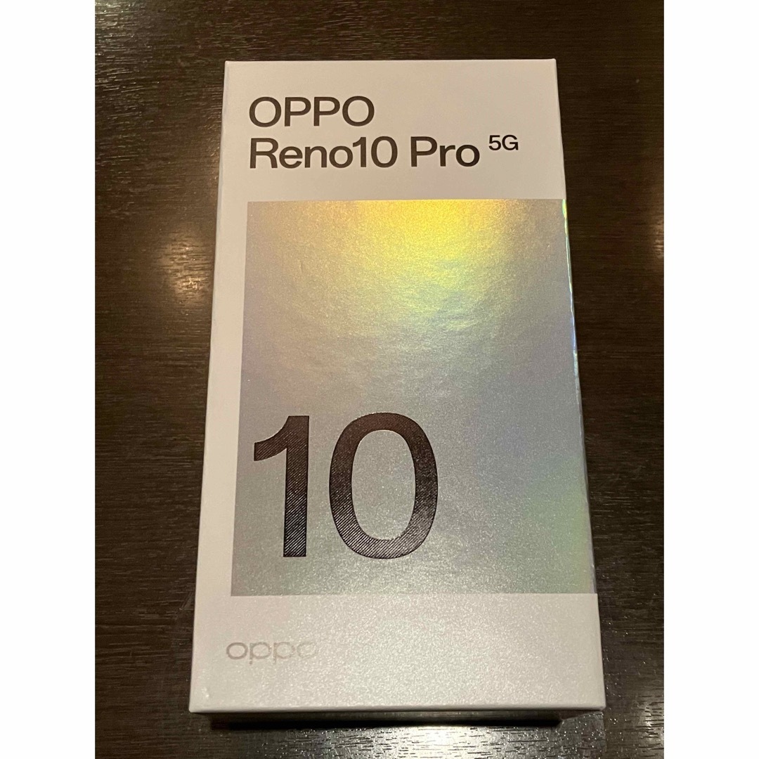 人気沸騰 OPPO Reno10 Pro SIMフリー残債無し 未使用】OPPO シルバー