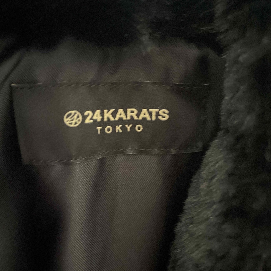 24karats(トゥエンティーフォーカラッツ)の24KARATS ファーブルゾン メンズのジャケット/アウター(ブルゾン)の商品写真