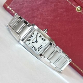 カルティエ(Cartier)の☆極美品☆ カルティエ タンクフランセーズ SM 3217 保証付 / 腕時計(腕時計)