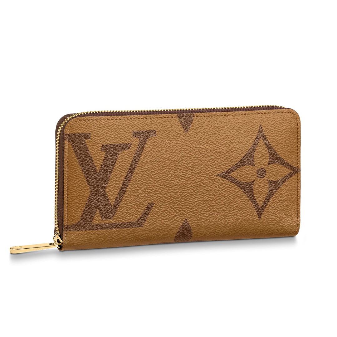 【Louis Vuitton】ジッピーウォレット マロン〈美品、ICチップ付〉