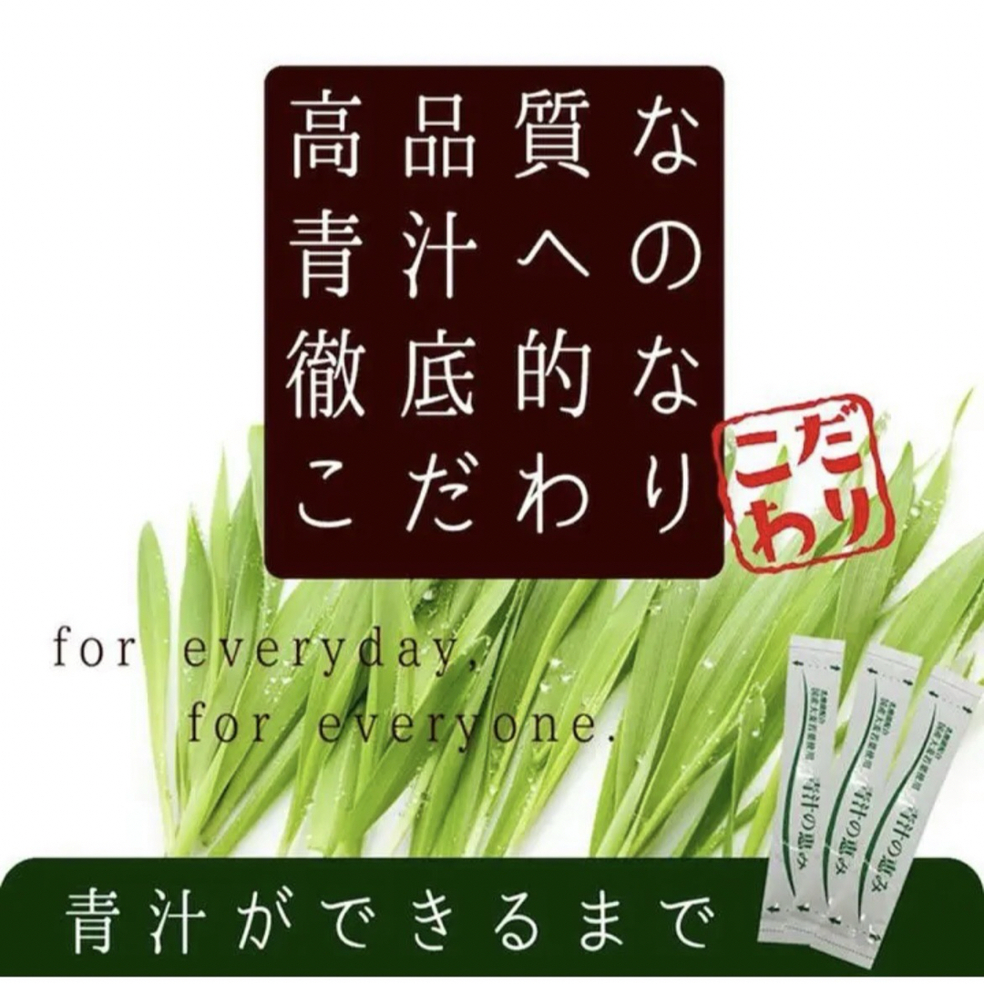 新品・未開封 鹿児島産 大麦若葉使用 乳酸菌青汁 21包 食品/飲料/酒の健康食品(青汁/ケール加工食品)の商品写真