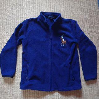 ラルフローレン(Ralph Lauren)の美品　ラルフローレン フリース サイズ　7 120 位　ネイビー系　ブルー系　ポ(ジャケット/上着)