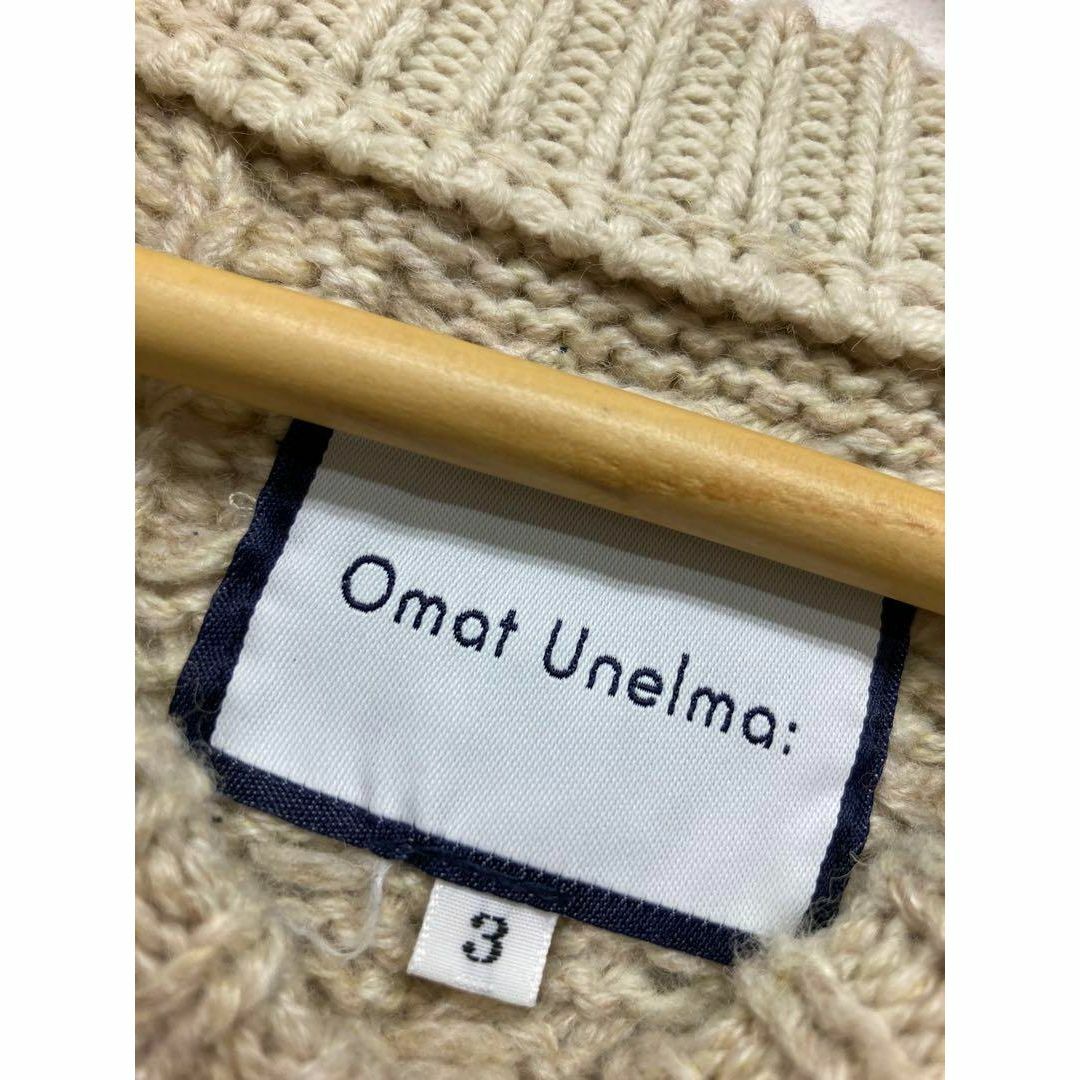 美品★Omat Unelma ケーブルニット 0925 レディースのトップス(ニット/セーター)の商品写真