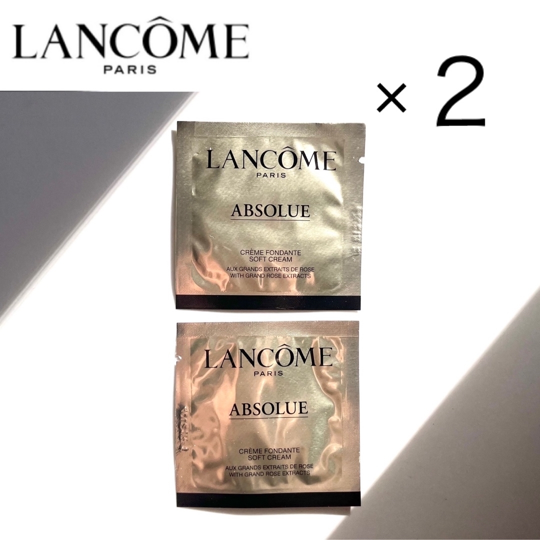 LANCOME - 新品 ⭐️ LANCOME＊ アプソリュ ソフトクリーム 2包の通販