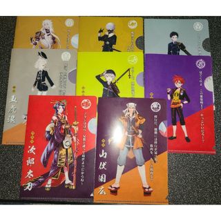 コトブキヤ(KOTOBUKIYA)の刀剣乱舞-ONLINE- トレーディングクリアファイル 8枚セット(クリアファイル)