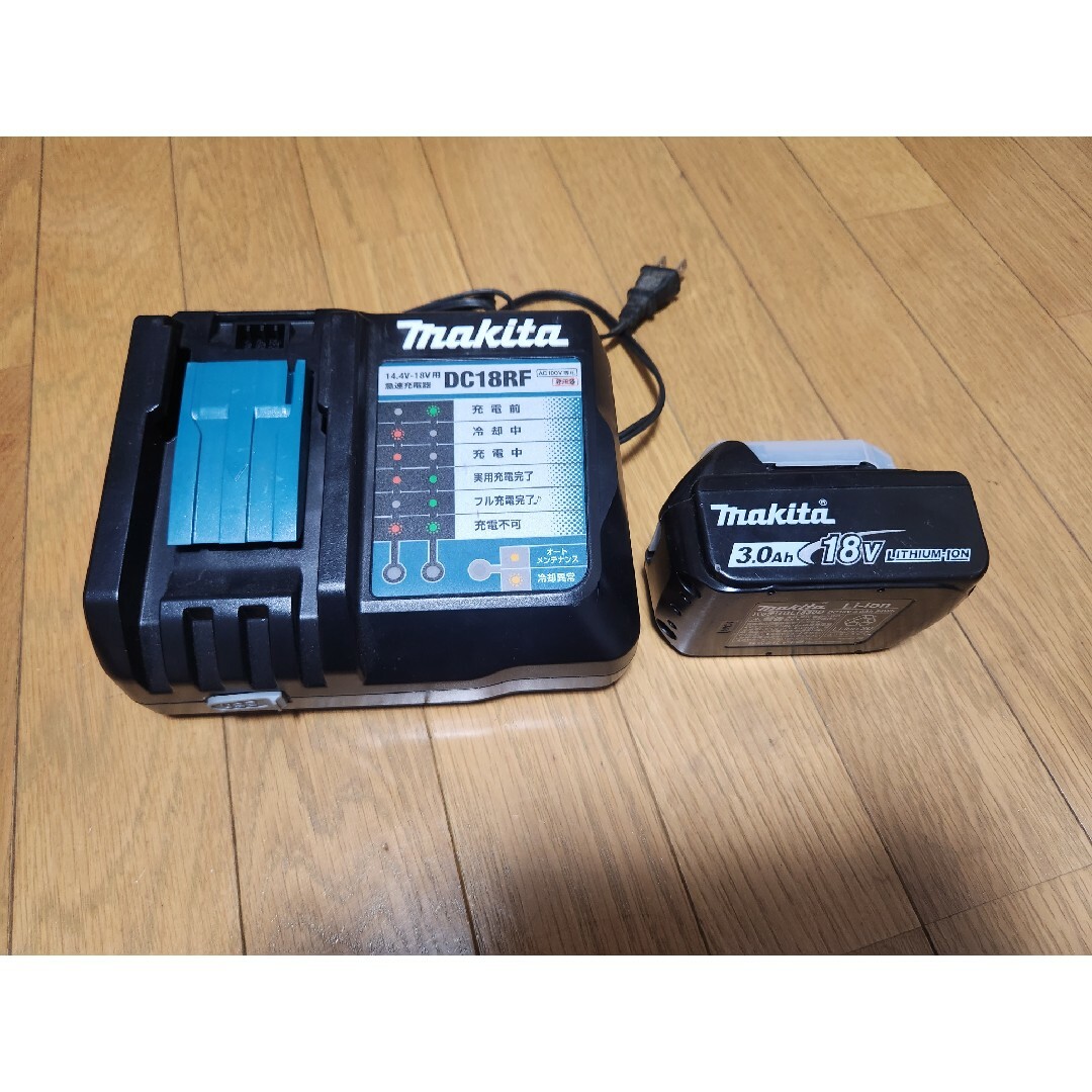 Makita(マキタ)のマキタ　充電器バッテリーセット 自動車/バイクのバイク(工具)の商品写真