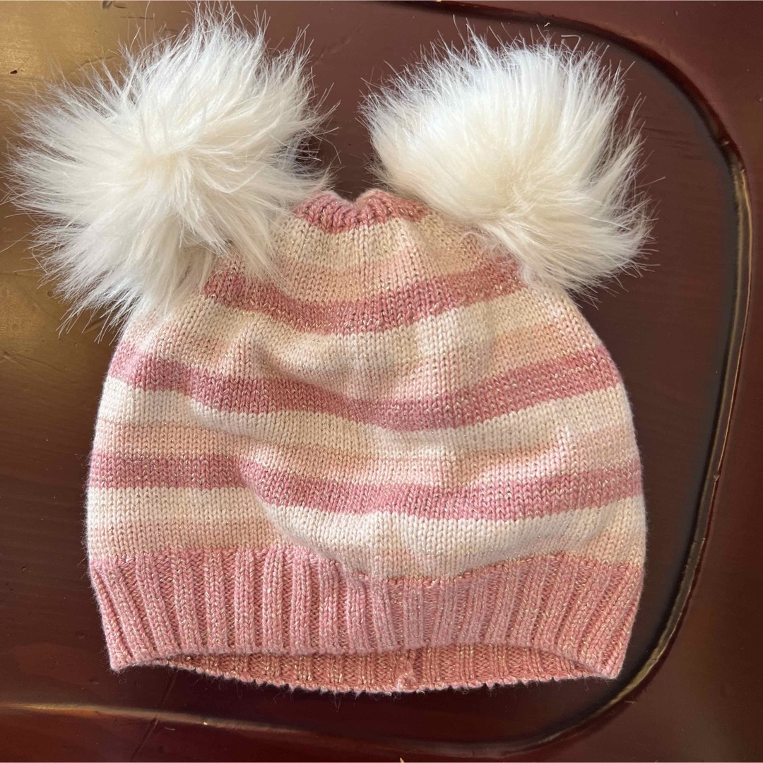 babyGAP(ベビーギャップ)の53センチ　ニット帽 キッズ/ベビー/マタニティのこども用ファッション小物(帽子)の商品写真