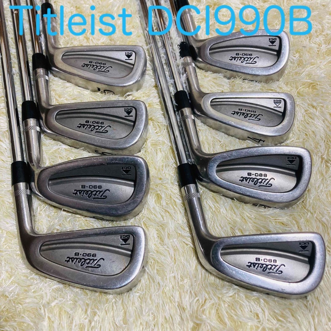 Titleist タイトリスト DCI990B  Dynamic Gold 8本