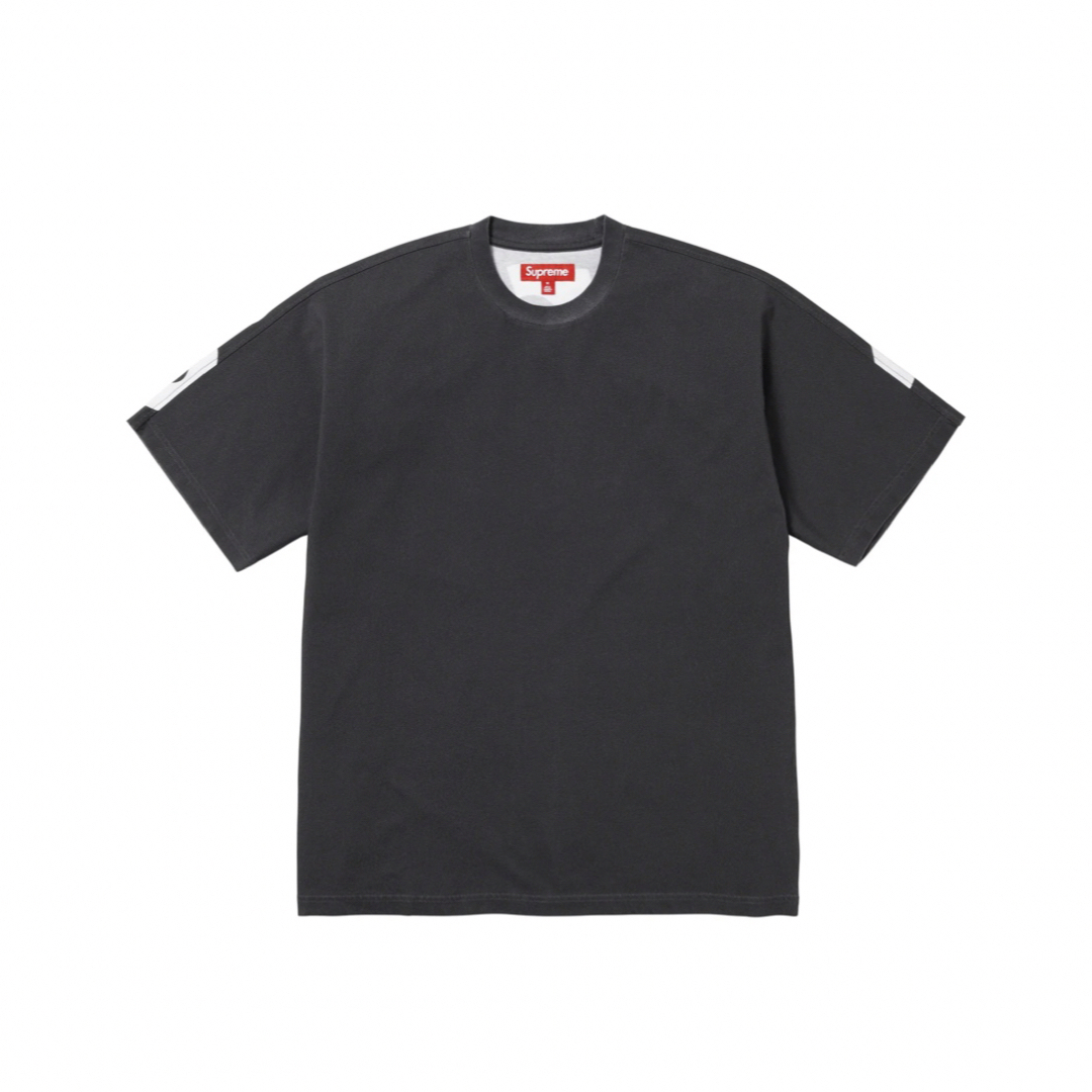 Supreme(シュプリーム)のSupreme Split S/S Top Black XL メンズのトップス(Tシャツ/カットソー(半袖/袖なし))の商品写真