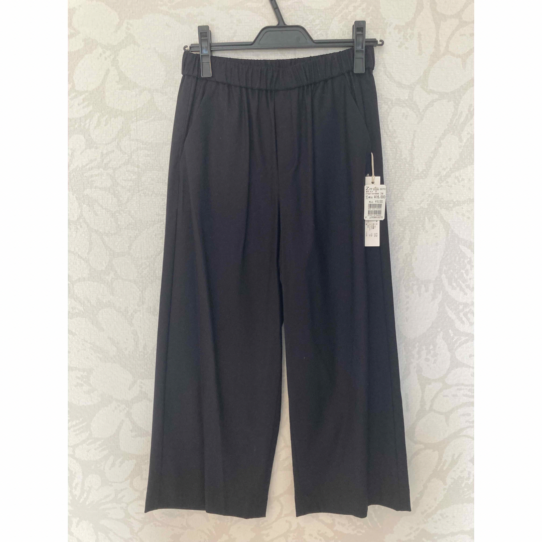 新品　soeur7 ウール　クロップドパンツ　9