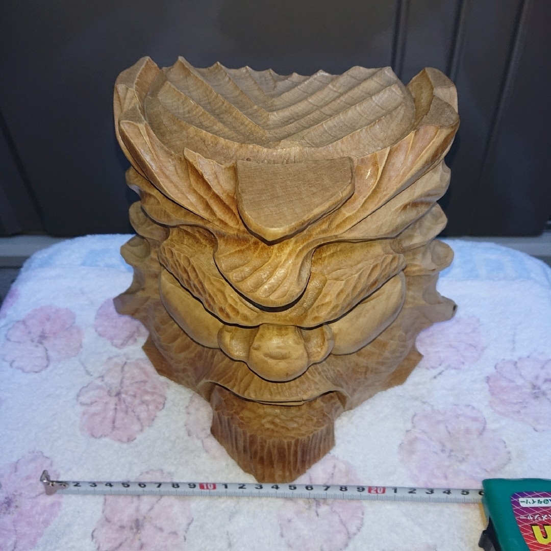 エンタメ/ホビー木彫り彫刻アイヌ顔
