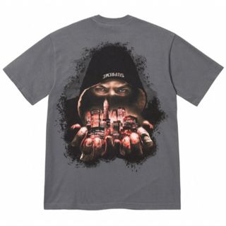 シュプリーム(Supreme)のSupreme Fighter Tee "charcoal" M(Tシャツ/カットソー(半袖/袖なし))