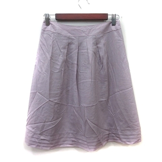 アナイ(ANAYI)のアナイ 台形スカート ひざ丈 38 ピンク /YI(ひざ丈スカート)