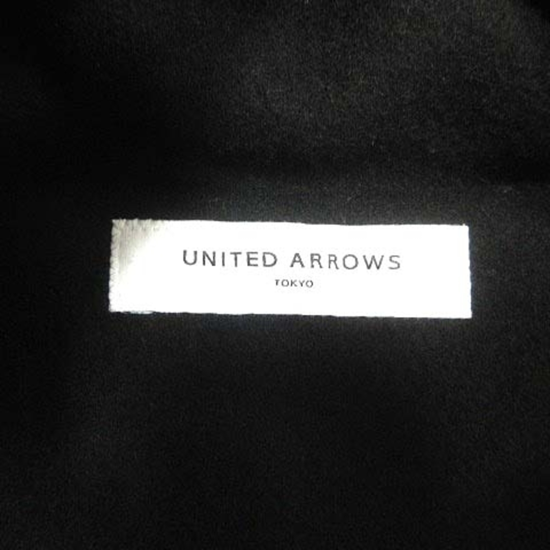 UNITED ARROWS(ユナイテッドアローズ)のユナイテッドアローズ ダッフルコート フード ウール 36 黒 ブラック /YK レディースのジャケット/アウター(ダッフルコート)の商品写真