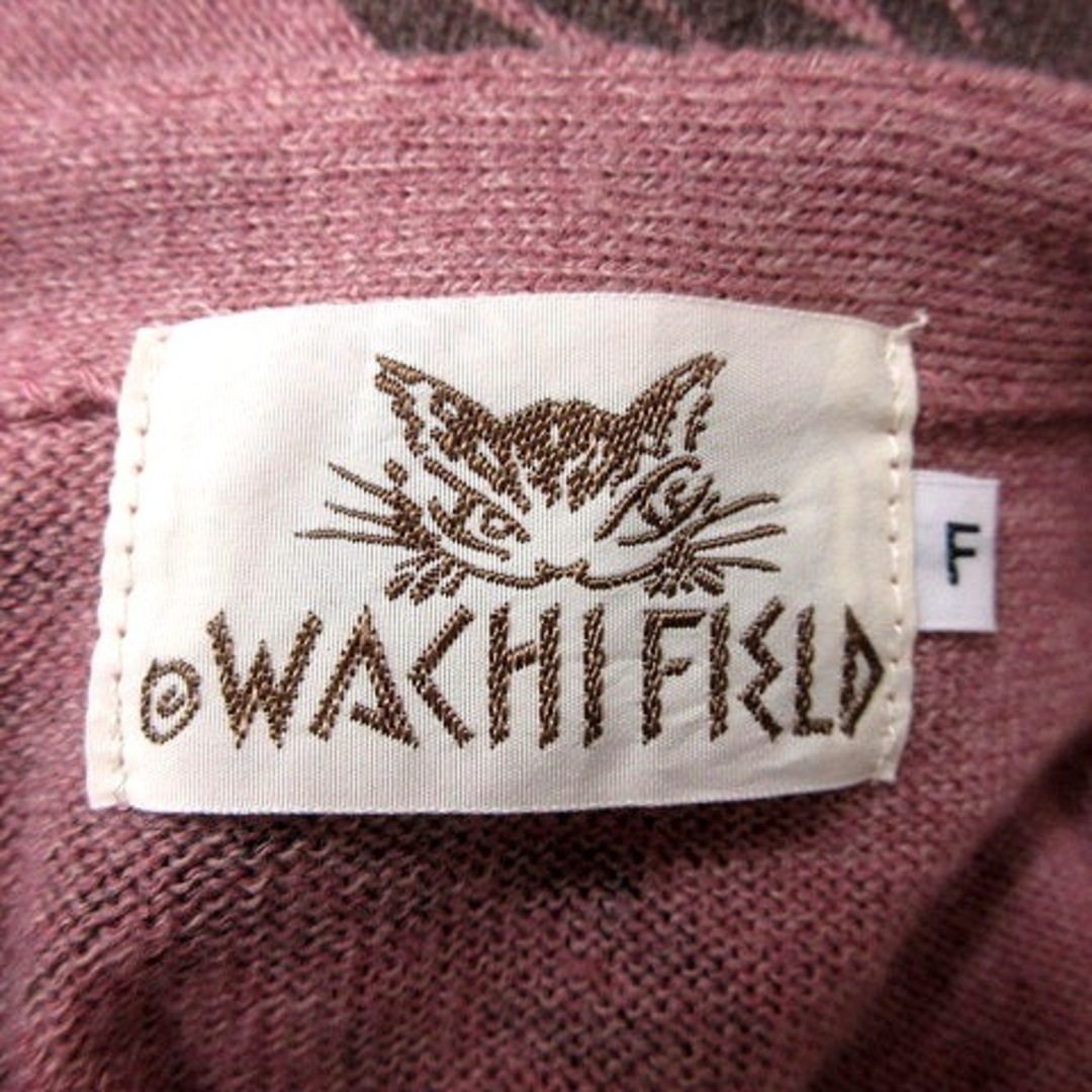 other(アザー)のWACHIFIELD ワンピース タイト ひざ丈 五分袖 総柄 F  レディースのワンピース(ひざ丈ワンピース)の商品写真