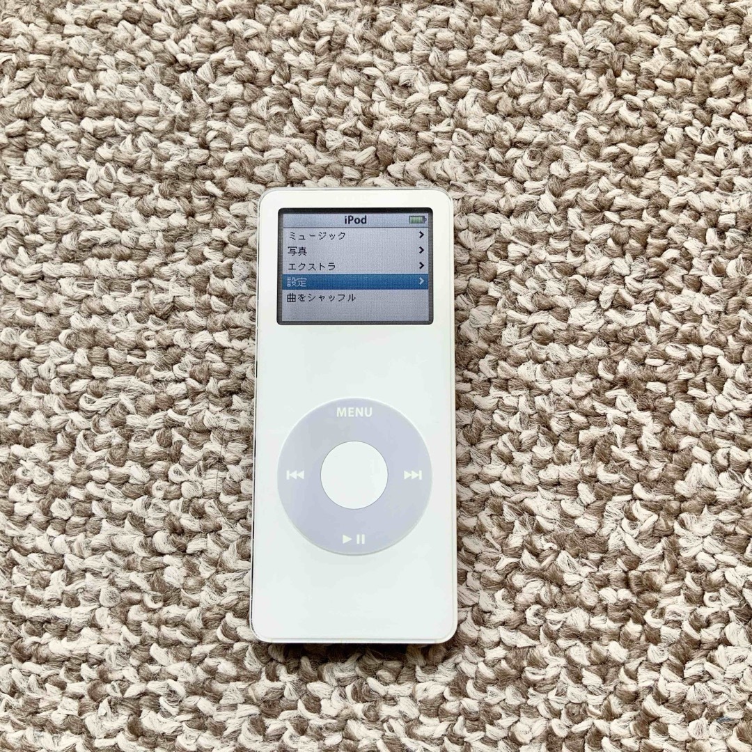 iPod(アイポッド)のiPod nano 第1世代 2GB Appleアップル アイポッド 本体 初代 スマホ/家電/カメラのオーディオ機器(ポータブルプレーヤー)の商品写真