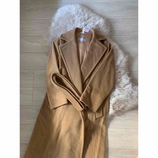 マックスマーラ(Max Mara)のMaxMara マニュエラ型ベルテッドコート(ロングコート)