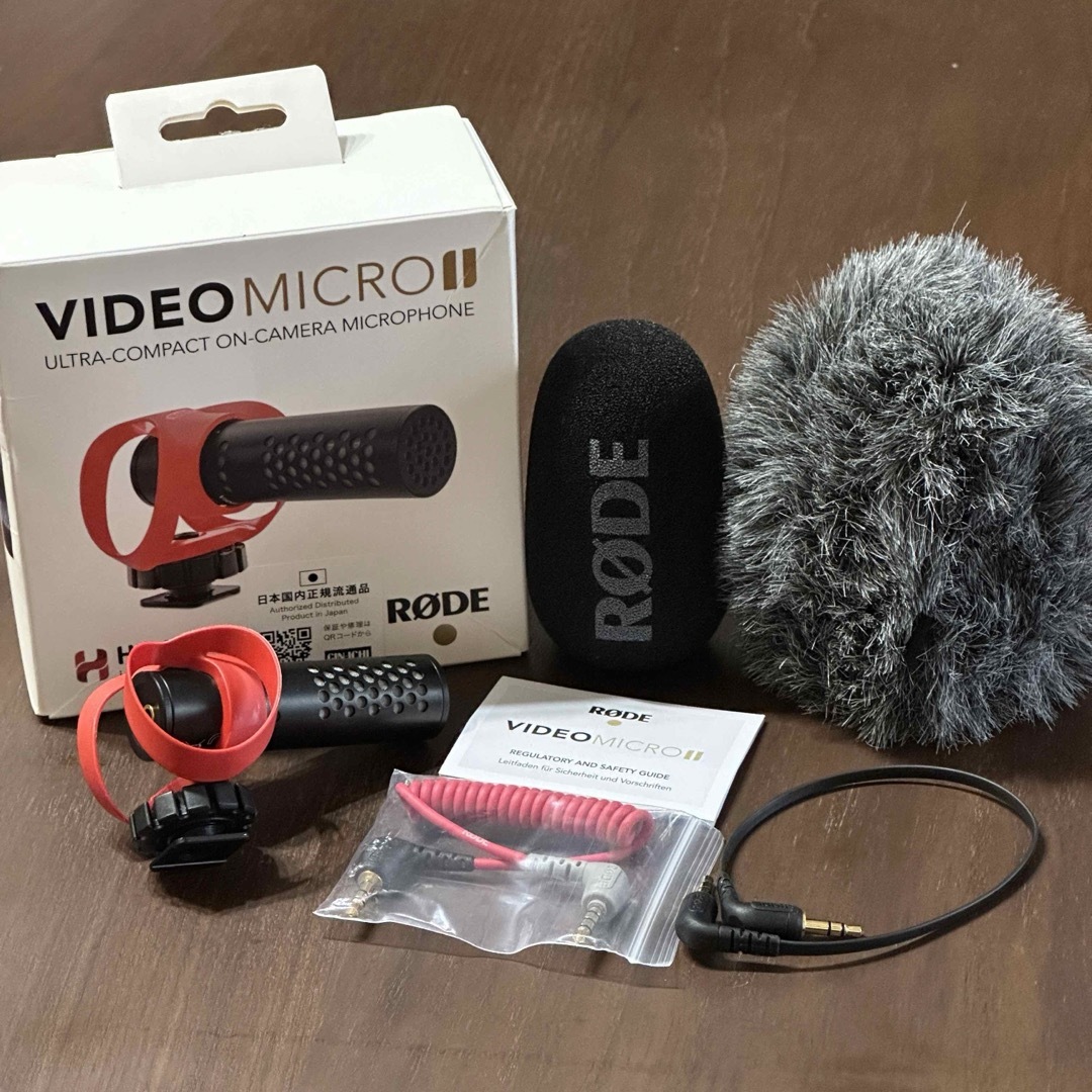 【マイク】RODE VIDEOMICRO II ビデオマイクロ2