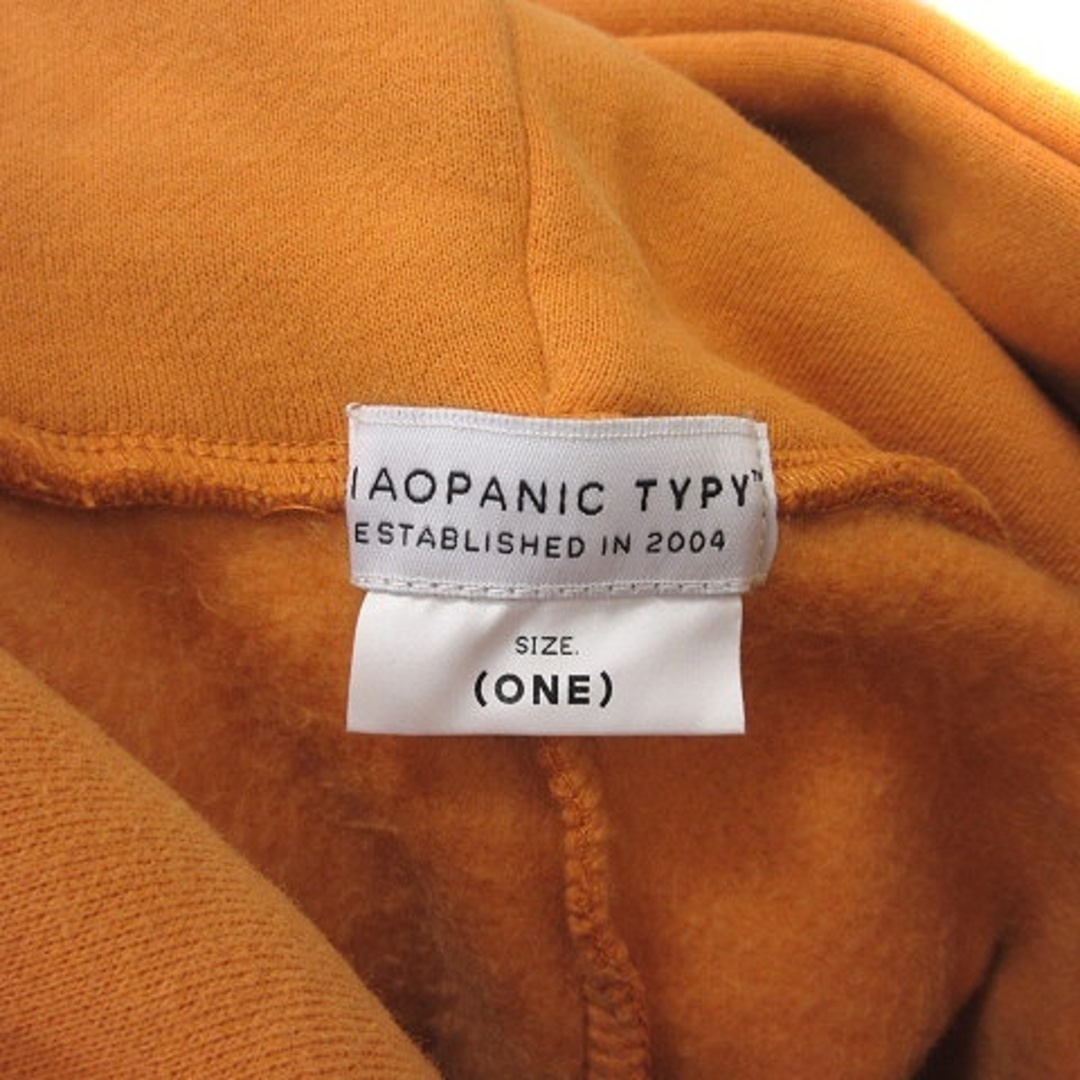 CIAOPANIC TYPY(チャオパニックティピー)のチャオパニック ティピー パーカー プルオーバー 長袖 裏ボア ONE オレンジ レディースのトップス(パーカー)の商品写真