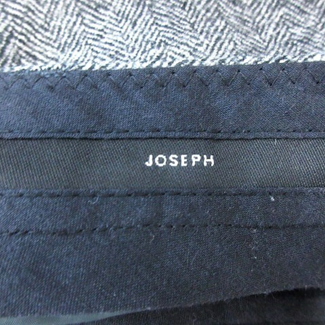 JOSEPH - ジョセフ パンツ スラックス センタープレス ツイード