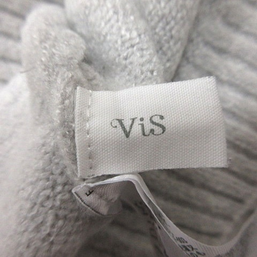 ViS(ヴィス)のビス ViS ニット セーター ビジュー 長袖 F グレー /MS レディースのトップス(ニット/セーター)の商品写真