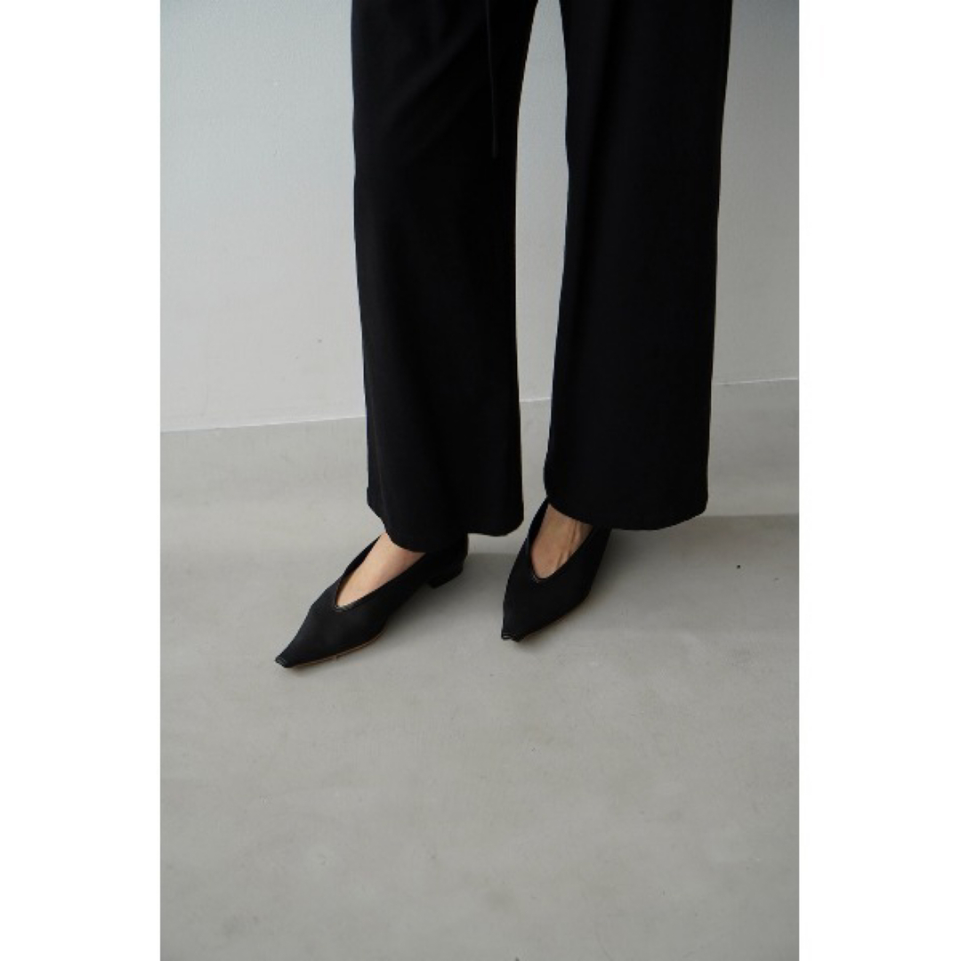 clane クラネ SHEER FLAT PUMPS