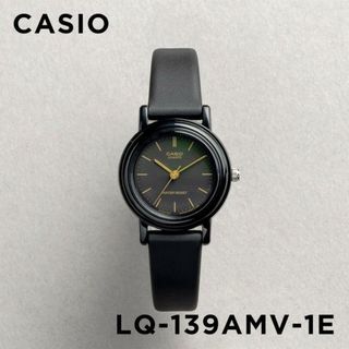 カシオ(CASIO)の【並行輸入品】【10年保証】【日本未発売】CASIO STANDARD LADYS カシオ スタンダード LQ-139AMV-1E 腕時計 時計 ブランド レディース キッズ 子供 女の子 チープカシオ チプカシ アナログ ブラック 黒 小さめ かわいい 海外モデル 送料無料(腕時計)