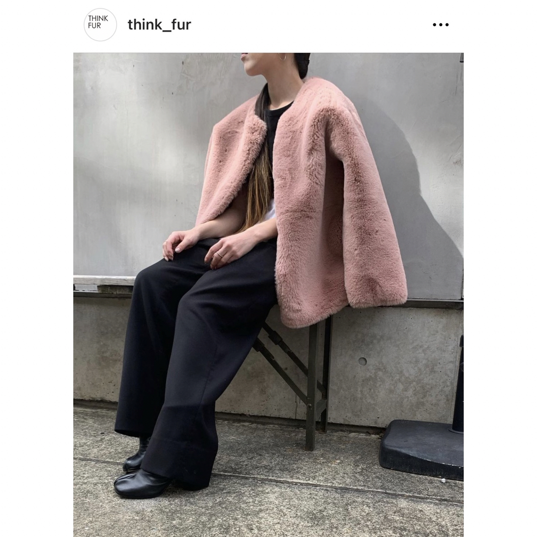 Think fur エコファーコート