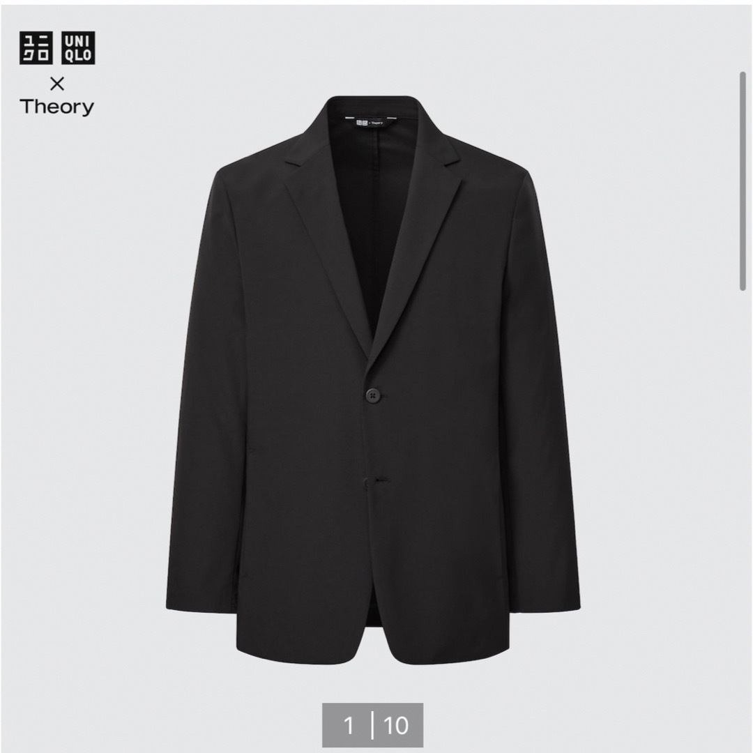 UNIQLO(ユニクロ)のユニクロ　感動ジャケット　Mサイズ　メンズ メンズのジャケット/アウター(テーラードジャケット)の商品写真