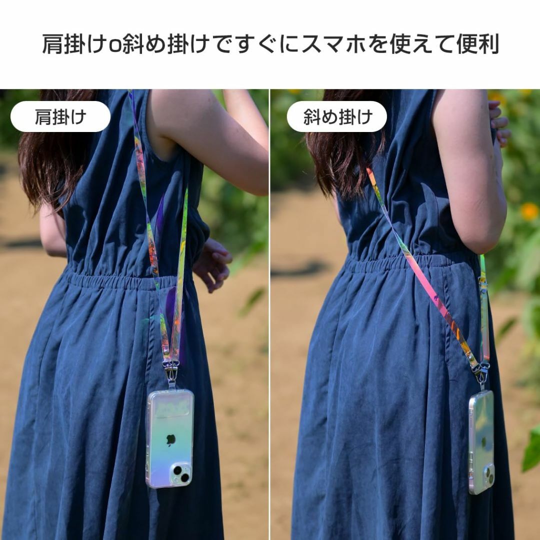 【数量限定】EYLE iPhone 15 ケース オーロラケース クリア オーロ 3