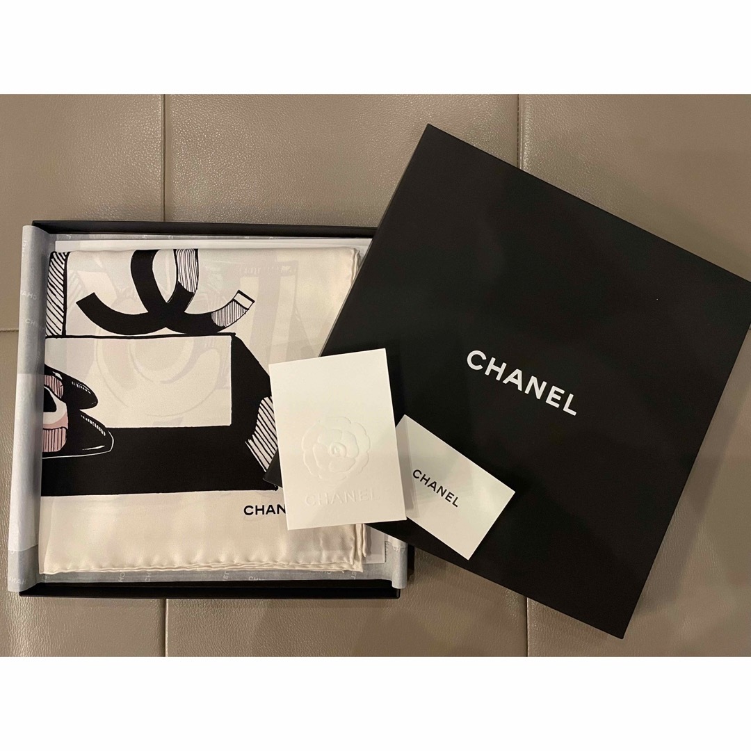 CHANEL - 新品 未使用 CHANEL シャネル スカーフの通販 by sayuyu